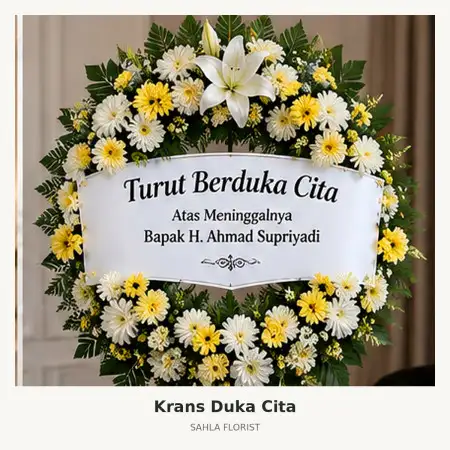 Krans Bunga Duka Pesawaran